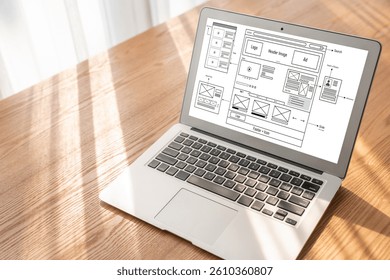 Website design software provide modish template for online retail business and e-commerce