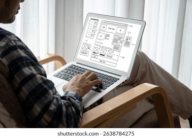 Website design software provide modish template for online retail business and e-commerce