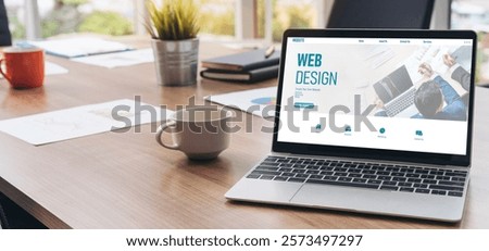 Website design software provide modish template for online retail business and e-commerce