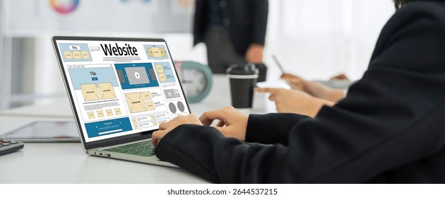 Website design software provide snugly template for online retail business and e-commerce