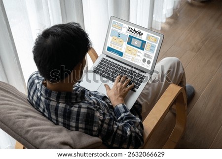 Website design software provide snugly template for online retail business and e-commerce
