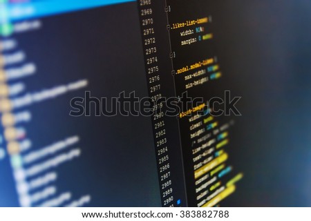 Writing website code