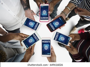 Website Webpage Information Content Concept