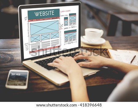 Website WWW Web Browser Connection Network Concept
