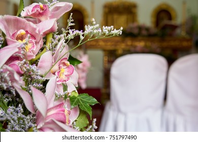 Wedding Altar And Isle Of Chapel