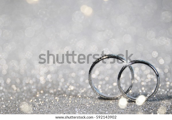 Wedding Background Rings Stock Photo (Edit Now) 592143902