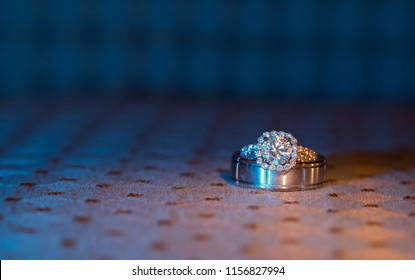 Wedding Band And Engagement Ring