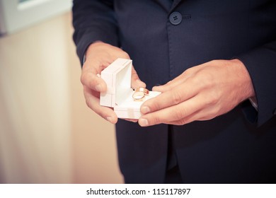 Wedding Bands In The Box