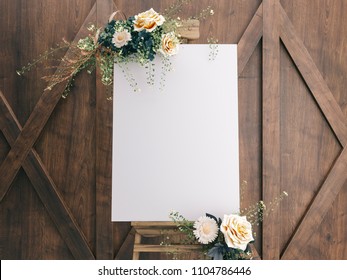 Wedding Board Mockup