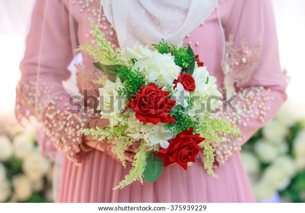 Wedding Bouquet Bouquet Fresh Flowers Wedding Stock Photo (Edit 