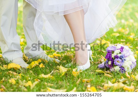 wedding: Bride and groom
