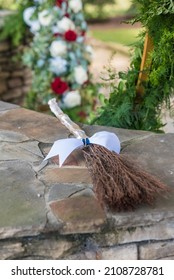 A wedding broom for African-American ceremony
