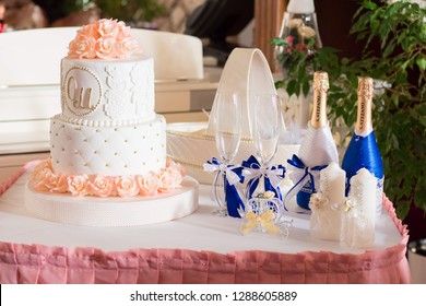 Cake With Champagne Stock Photos Images Photography Shutterstock