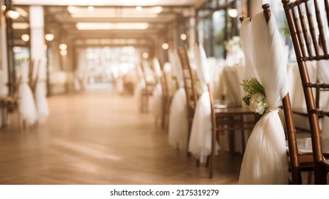 Wedding Ceremony with flowers outside in the garden - Shutterstock ID 2175319279