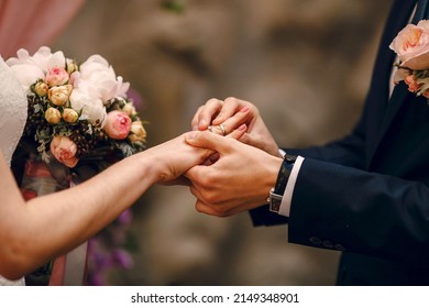 wedding ceremony with wear ring - Powered by Shutterstock