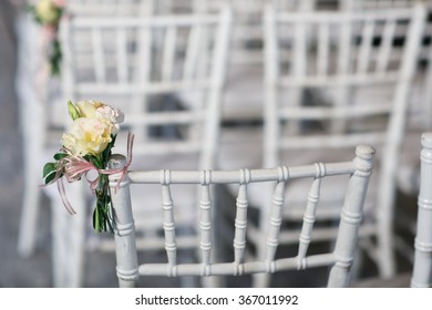 Wedding Chair White Stock Photo 367011992 | Shutterstock