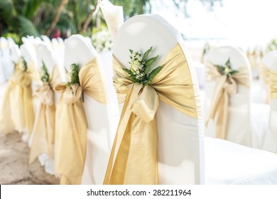 Wedding Chair Covers Images Stock Photos Vectors Shutterstock