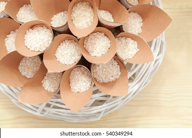 Wedding Confetti With Rice