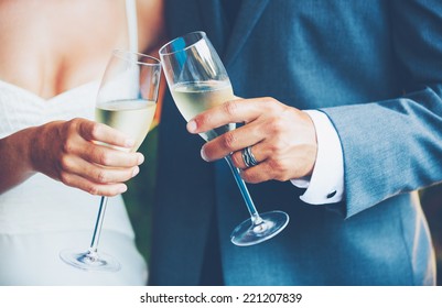 Wedding Couple Toast 