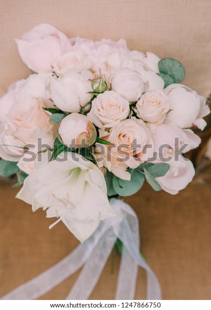 Wedding Day Brides Decoration Morning Home Stock Photo Edit