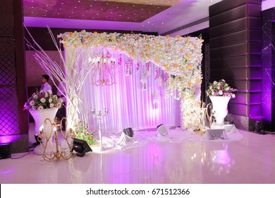 wedding stage lighting design
