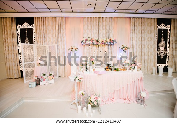 Wedding Decorations Accessories Stock Photo Edit Now 1212410437