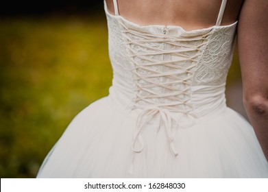 Wedding Dress Back Detail 