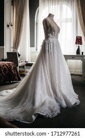 Wedding Dress On A Mannequin