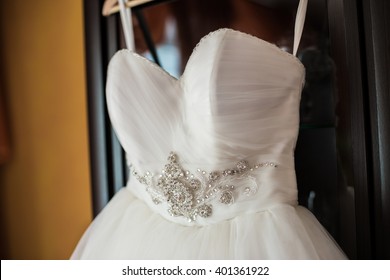 Wedding Dress On The Rack