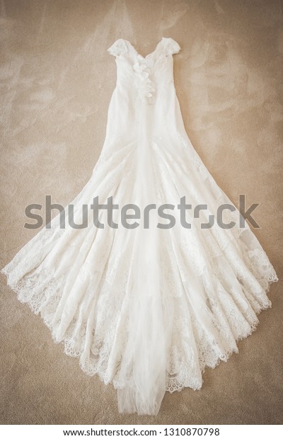off white vintage dress
