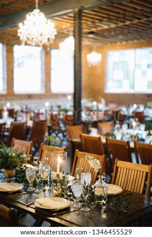 Wedding and Event Table Settings