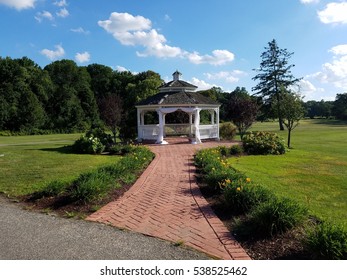 Wedding Gazebo At A Country Club.