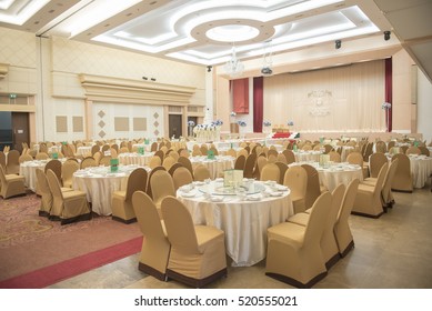 wedding hall  - Shutterstock ID 520555021