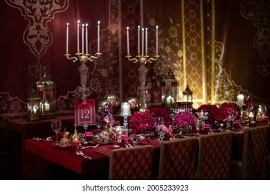 Wedding Hall Decor, Luxury Dining Event Decor