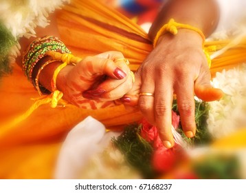 Wedding Hands In India Marriage