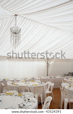Similar – Image, Stock Photo decorated marquee Marquee