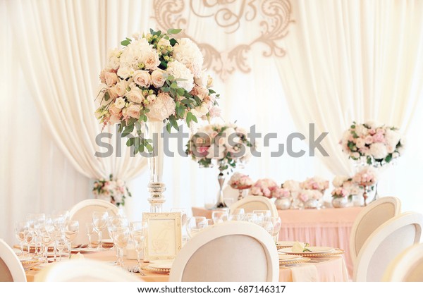 Wedding Marquee Flower Banquet Decoration Tender Miscellaneous