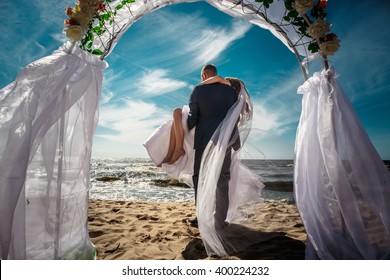Wedding on the beach.