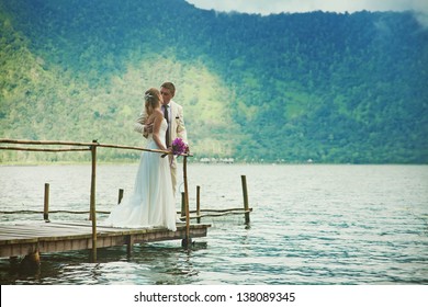wedding on the lake