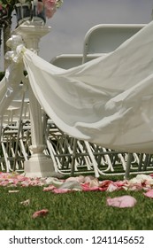 Wedding Outdoor Wedding Reception Venue Set Up With White Chair