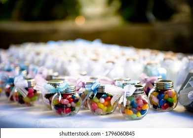 Wedding Party Favors Candy Jars 