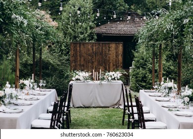 Wedding Party Zone Rustic Style
