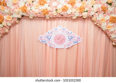 wedding photo backdrop, wedding ceremony