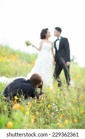 Wedding Photographer In Action