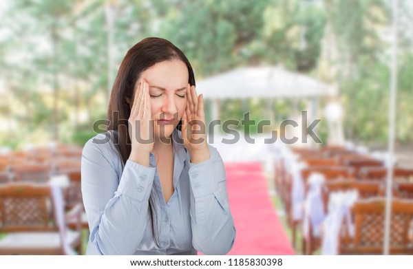 Wedding Planner Woman Organizing Wedding Reception Business