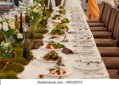 Wedding Reception.  Rustic . 