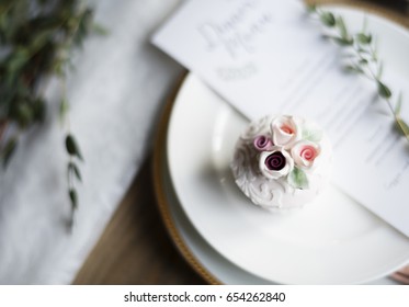 Wedding Reception Table Setting
