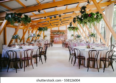 Wedding Reception In Wooden Style