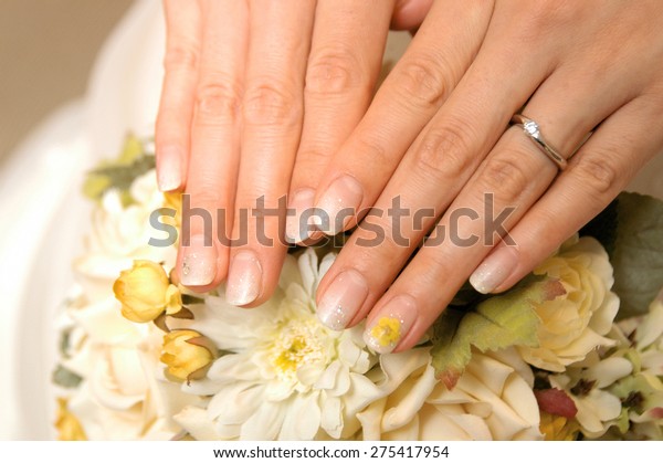 Wedding Receptions Two People Wedding Ring Stock Photo Edit Now