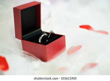 Wedding Rings In The Box